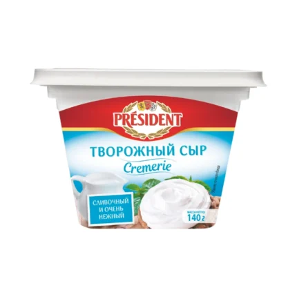 Сыр творожный President CREMERIE Сливочный 56%