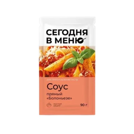 Соус ТМ MAKFA СЕГОДНЯ В МЕНЮ Пряный Болоньезе