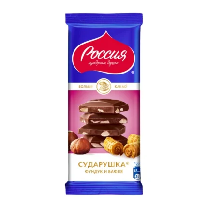 Плитка шоколадная Россия Сударушка