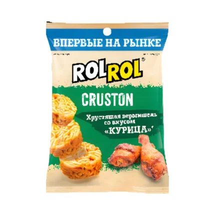 Снеки макаронные RolRol Куриный вкус